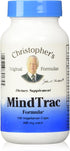 Christopher's Original Formulas MindTrac Formula, Natural Mood Support & Memory Supplements 100 Caps...
