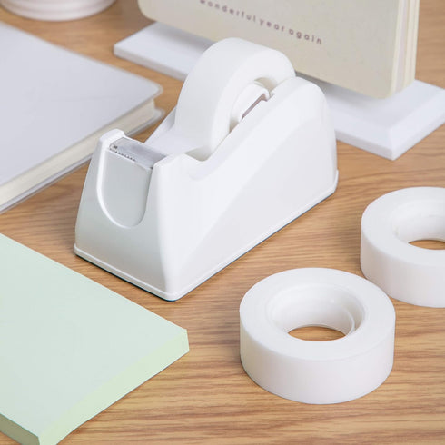 Amazon Basics Matte Finish Tape with Desktop Dispenser and Refills, 3/4" x 1300"(36 yds), 16 Pack...