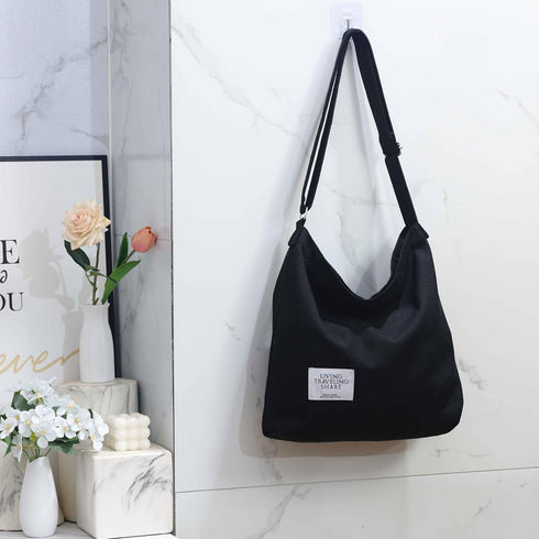 Canvas Tote Bag for Woman Messenger Bag Crossbody Bag Travel Beach Bag Cute Shoulder Bag Handbag...