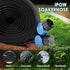 IPOW Heavy Duty Double Layer Design Saves 80% Water Leak Proof Soaker Hose, Drip Watering Hose for Garden, Lawn, Flower Bed, Vegetable Field (25 F...