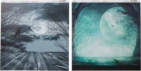 Ella & Viv by Reminisce EAV-1023 Dark Hallow Scrapbook Collection Kit...