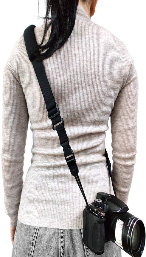 Camera Neck Straps with Quick Release Black for DSLR Camera or Binoculars Strap...