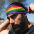 Suddora Rainbow Headbands for Costume, Workout, Sports, Pride Parade...
