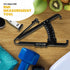 Skinfold Body Fat Caliper - Skin Fold Body Fat Analyzer and Handheld BMI Measurement Tool Skinfold Caliper Device Measures Body Fat for Men and Wo...