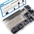 Taiss 600PCS Dupont Connector Kit 2.54mm 1/2/3/4/5/6/7 Pin Housing Connector and Male Female Crimp Pin,Dupont Crimp Pin Adaptor Assortment,Jumper ...
