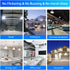 Super Bright Light Bulbs, 400-500W Equivalent Exceed 5000LM E26 LED Bulb, 6500K Daylight 50 Watt High Lumen LED Bulb for Home, Shopping mall, Hote...