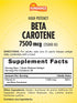 Sundance Beta Carotene 7500mcg | 60 Softgels | Provitamin A | High Potency Formula | Non-GMO and Gluten Free Supplement...