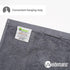 Premium Towel Set of 4 Hand Towels 18" x 30" Color: Dark Grey |100% Cotton|4 Ultra Soft and Highly Absorbent Hand Towels for Bathroom, Gym, Hotel,...