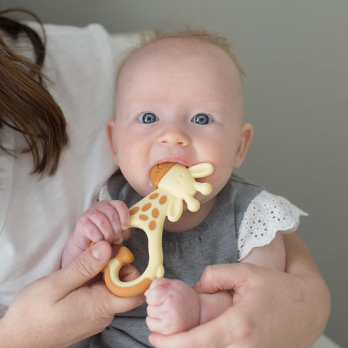 Dr. Brown's Ridgees Giraffe, Massaging Baby Teether, Designed by a Pediatric Dentist, BPA Free, 3m+...