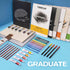 Canson Graduate Mixed Media Pad, Foldover, 9x12 inch, 20 Sheets | Artist Paper for Adults and Students - Watercolors, Mixed Media, Markers and Art...
