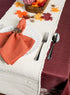 DII Handmade Chindi Tabletop, Reversible and Machine Washable, Table Runner, 14x72, Natural...