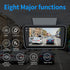 1080P Full HD Dash Cam Front, Smart Dash Camera for Cars, Microlight Night vision, 3" IPS Scree Dashcam, UHD 120°Wide Angle Motion Detection, Loop...