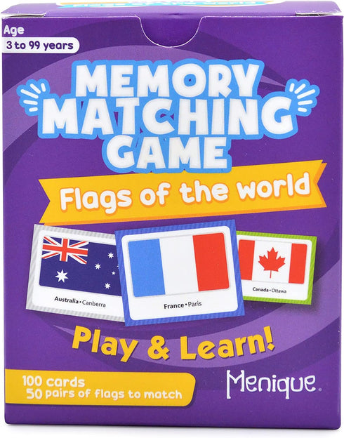 Menique, Flags of The world, Memory matching game...