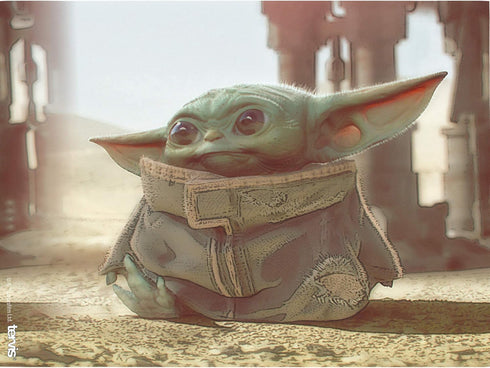 Tervis Star Wars - The Mandalorian Child Made in USA Double Walled Insulated Tumbler Travel Cup Keeps Drinks Cold & Hot, 24oz, Classic...