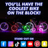 Activ Life Bike Light for Wheels (1 Tire, White) Popular Summer Ideas for Girls & Fun Gift Ideas for Him and Her- Popular Bicycle Decorations for ...