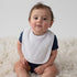 Neat Solutions 2-Ply Knit Terry Solid Color Feeder Bibs in White - 20 Pack...