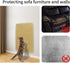 Cat Scratcher Mat,15.7”x11.8” Sisal Cat Scratching Mat Wall Cat Scratch Mat Wall Scratcher for Indoor Cats, Cat Scratching Board (Natural Color)...