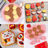 Crethinkaty 6pcs Chinese New Year Cookie Cutters 3D Chinese Style Biscuit Mold Fondant Molds Chinese New Year Must Haves Bakeware Tool...