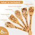 Golden Girls Kitchen Decor Accessories Wooden Spoons for Cooking -Golden Girls Merchandise for Fans,Tv Show Bamboo Utensils Gifts for Women,Birthd...