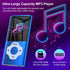 MYMAHDI 64GB MP3 Player with Bluetooth 5.2, LCD Screen Music Player Up to 128GB,MP3 Player for Kids with Music,Video,Voice Record,FM Radio,E-Book ...