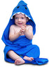Hooded Baby Shark Towel, Soft 100% Cotton, Perfect for Newborn Through Toddler (Blue)...