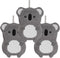 SHIDOW Cute Hand Towels Animals, Kitchen Hand Towels Cute Animals,Bathroom Kitchen Home Cleaning Tool (Grey)...