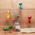 Cruis Cuka Metal Yard Art Garden Decorative Cute Ant Outdoor Wall Sculptures-Set of 4...