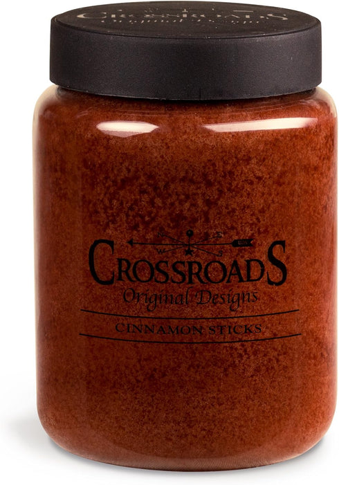 Crossroads Cinnamon Sticks Scented 2-Wick Candle, 26 Ounce...