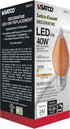 Satco 4.38 Inch 4W C15 LED Medium Base Replacement Lamp...
