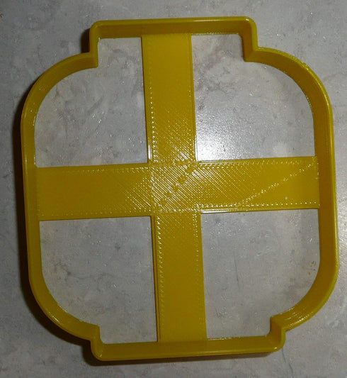 TOY BUILDING BLOCK HEAD OUTLINE COOKIE CUTTER MADE IN USA PR2525...