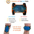 BodyMoves 2 Patella Stabilizers for men women plus hot and cold pack for joint pain prevention relief support stabilizer for weightlifting running...
