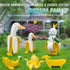 Lhocm Cute Banana Dolphin Home Decor Garden Statues, Funny Dolphin Ornaments Handmade Garden Gnomes for Garden, Home, Living Room, Office, Pool De...