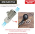 JACO Lightning S2-Series Tire Air Chuck - 1/4" F-NPT (Open Flow) (2-Pack)...