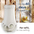 Glade PlugIns Refills Air Freshener, Scented and Essential Oils for Home and Bathroom, Sheer Vanilla Embrace, 1.34 Oz, 2 Count...