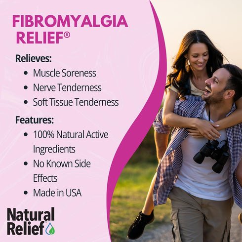 Fibromyalgia Relief for Temporary Relief of Muscle Soreness Discomfort Tenderness Difficulty Moving Joint Pain...