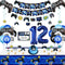 12th Birthday Decorations for Kids-Gaming Party Decorations for Gamer-HAPPY BIRTHDAY Gaming Banner Video Game Table Cover Controller Balloon Cake ...