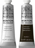 Winton Oil Colour Paint Pack with 37ml Titanium White & 37ml Ivory Black...