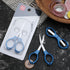 30 Pcs Folding Scissors Mini Travel Scissors Stainless Steel Portable Scissors Anti Rust Bulk Foldable Multipurpose Glasses Shaped Cutter for Nurs...