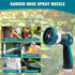Garden Hose Nozzle Sprayer Heavy Duty, Hose Nozzle with 10 Adjustable Watering Patterns, Thumb Control On Off Valve, High Pressure Garden Hose Noz...