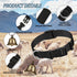6 Sets Goat Collars with Bells Horse Sheep Grazing Bells Adjustable Nylon Dog Bell Collar with Quick Release Buckle Anti Lost Pet Collar with Copp...