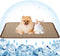 Pet Cooling Bed Mats Dog Cooling Mat Washable Comfort Breathable for Dogs and Cats Indoor Outdoor, Keep Cool Ice Silk Sleeping Mat for Summer Hot ...