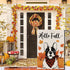 Hello Fall Garden Flag Boston Terrier Dog Pumpkins Double Sided Vertical Seasonal Autumn Outdoor Yard Lawn Decorations 12.5 x 18 Inch...