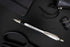 Schneider® Limited Edition Slider Rave Black, XB (Extra Broad) Ballpoint Pen, Refillable + Retractable, 1.4 mm, White-Black Barrel, Blue Ink, Box ...