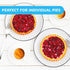 MontoPack Disposable 5" Aluminum Foil Pie/Tart Pans (100 Pack) | 5 Inch Round Cake Pan for Baking Personal Mini Pies, Homemade Cakes & Quiche | Ov...