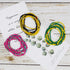 Waist Beads Body Chain for Women Colorful Stretchy African Waist Bead Body Jewelry...