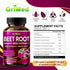 12,900mg Beet Root x12 Potency with Grape Seed Extract, Maca Root, Red Spinach, Ashwagandha - Healthy Energy Supplement for Heart Support (180 Cou...
