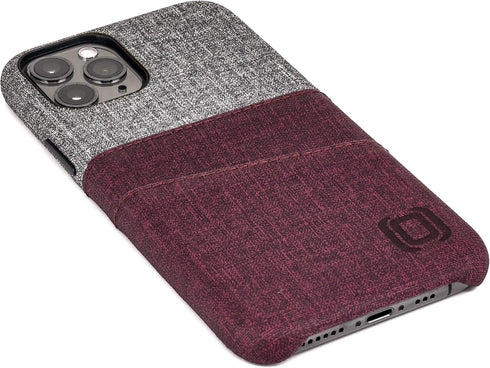 Dockem Wallet Case for iPhone 11 Pro: Built-in Metal Plate for Magnetic Mounting & 2 Credit Card Holder Slots (5.8" Luxe M2 Synthetic Leather, Mar...