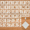 36Pcs Letter Stencils for Painting, Reusable Numbers & Alphabet Stencils,Spray Painting Stencils,Letter Stencils for Wood,Wall,Fabric,Rock,Chalkbo...
