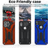 Kitoo Designed for iPhone 12 | 12 Pro Case with Kickstand, Military Grade 12ft. Drop Tested - Red...