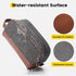 Vorspack Travel Toiletry Bag - Canvas Toiletry Bag for Men Water Resistant Skincare Bag Dopp Kit for Bathroom Toiletries Accessories Gifts - Grey...